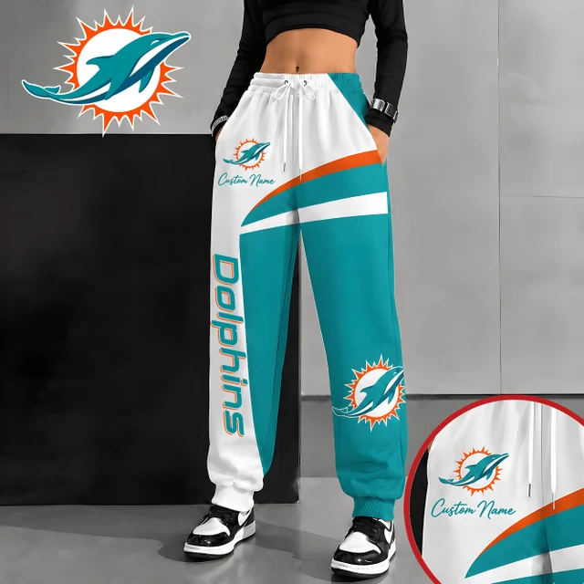Limited Edition – Customized NFL Miami Dolphins Sweatpants