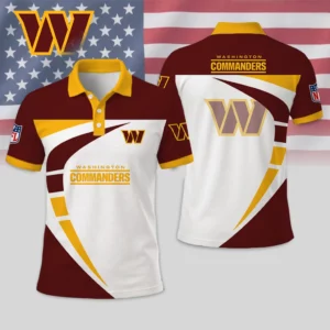 Limited Edition – Customized NFL Washington Commanders Polo Shirt