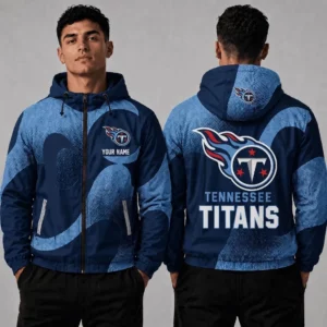 Limited Edition – Customized NFL Tennessee Titans Windbreaker Jacket