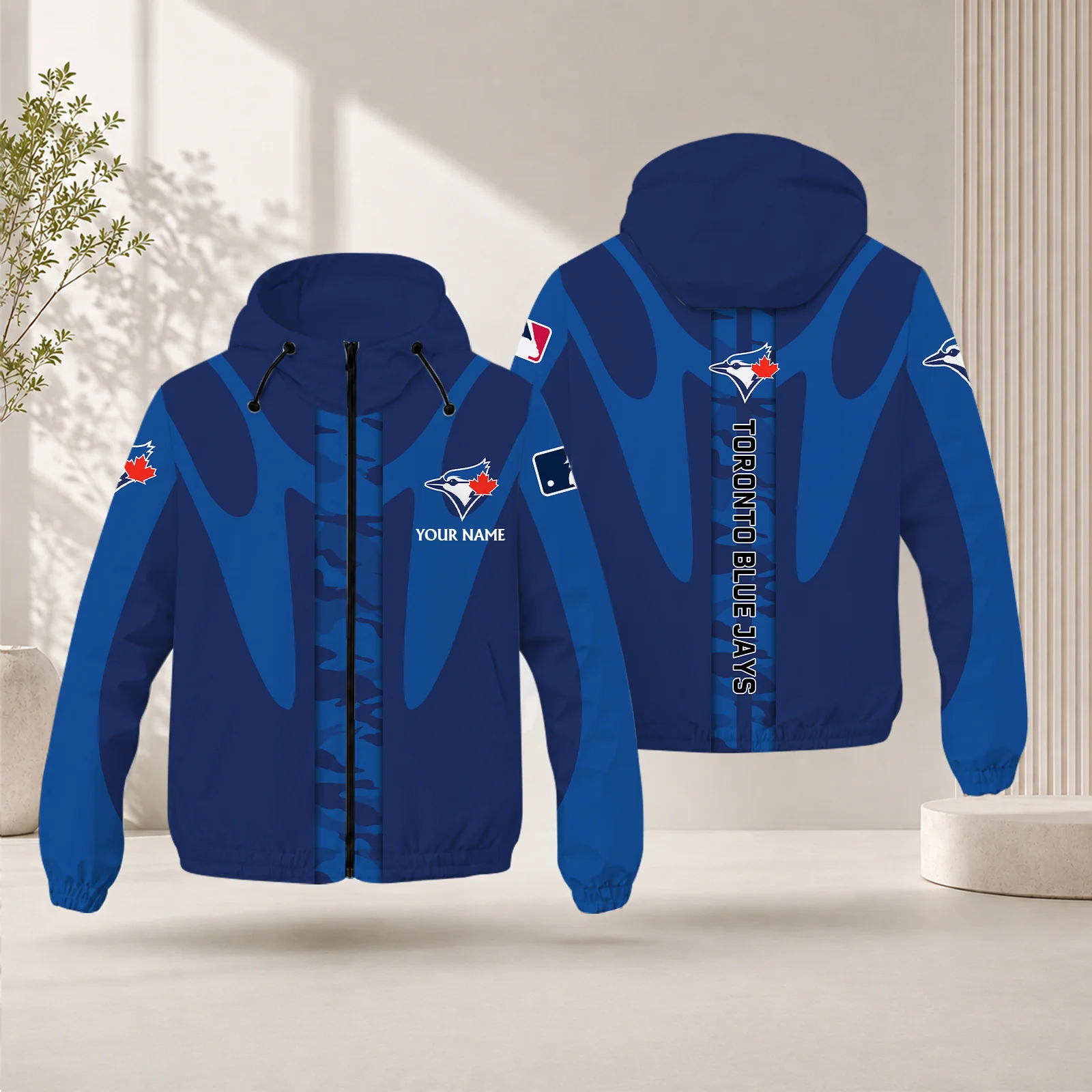 Limited Edition – Customized MLB Toronto Blue Jays Windbreaker Jacket