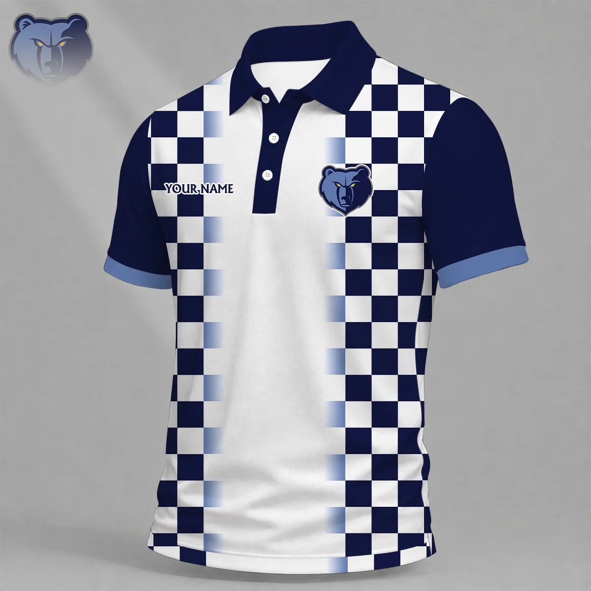 Limited Edition – Customized NBA Memphis Grizzlies Polo Shirt
