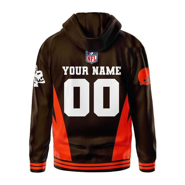 Limited Edition – Customized NFL Cleveland Browns T-Shirt, Hoodie, Zip Hoodie - Image 3