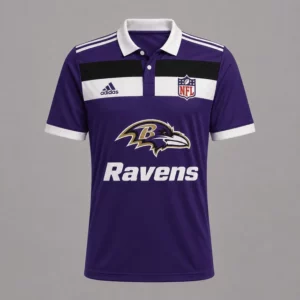 Limited Edition – Customized NFL Baltimore Ravens Polo Shirt