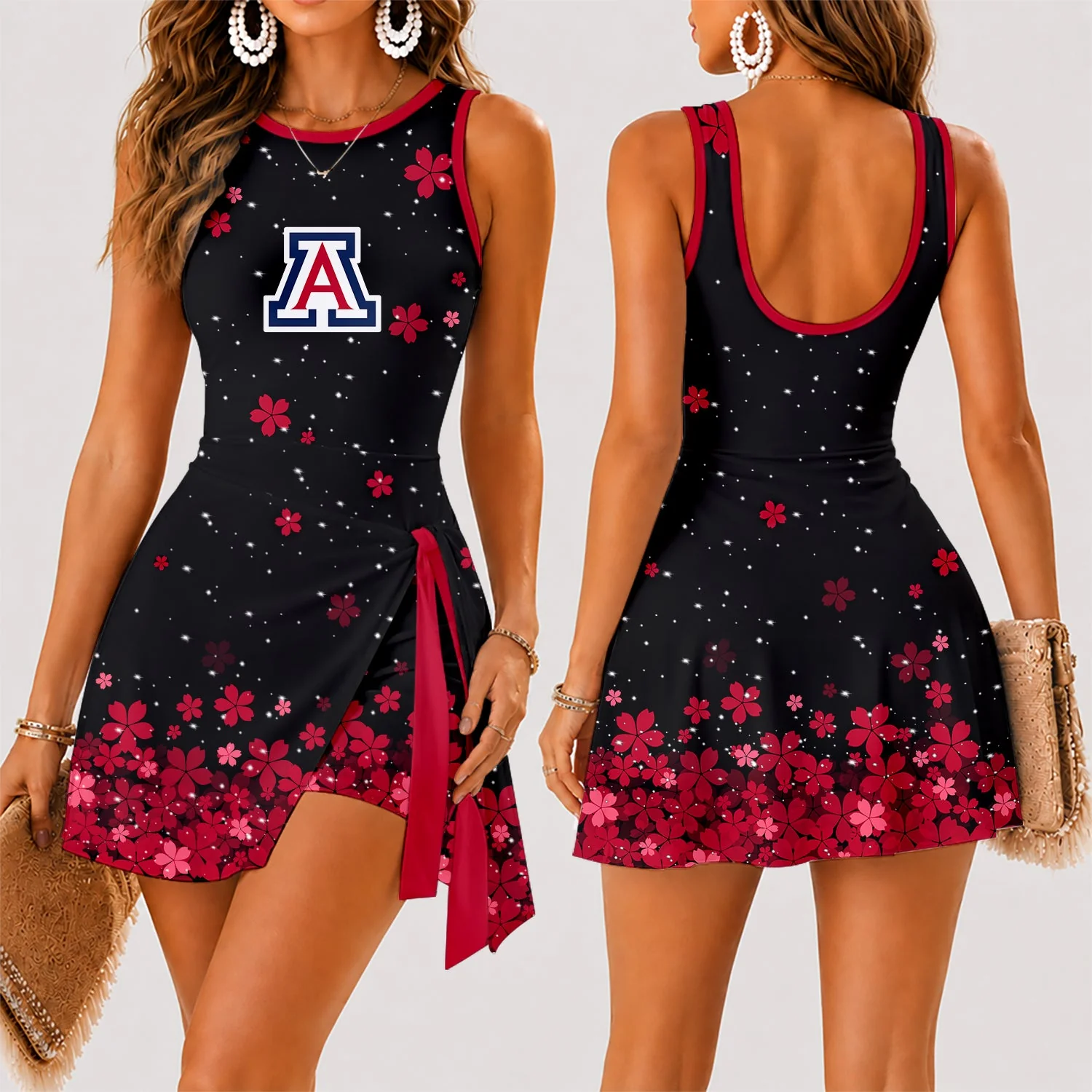 Limited Edition – Customized NCAA Arizona Wildcats Women’s Summer Skort Dress