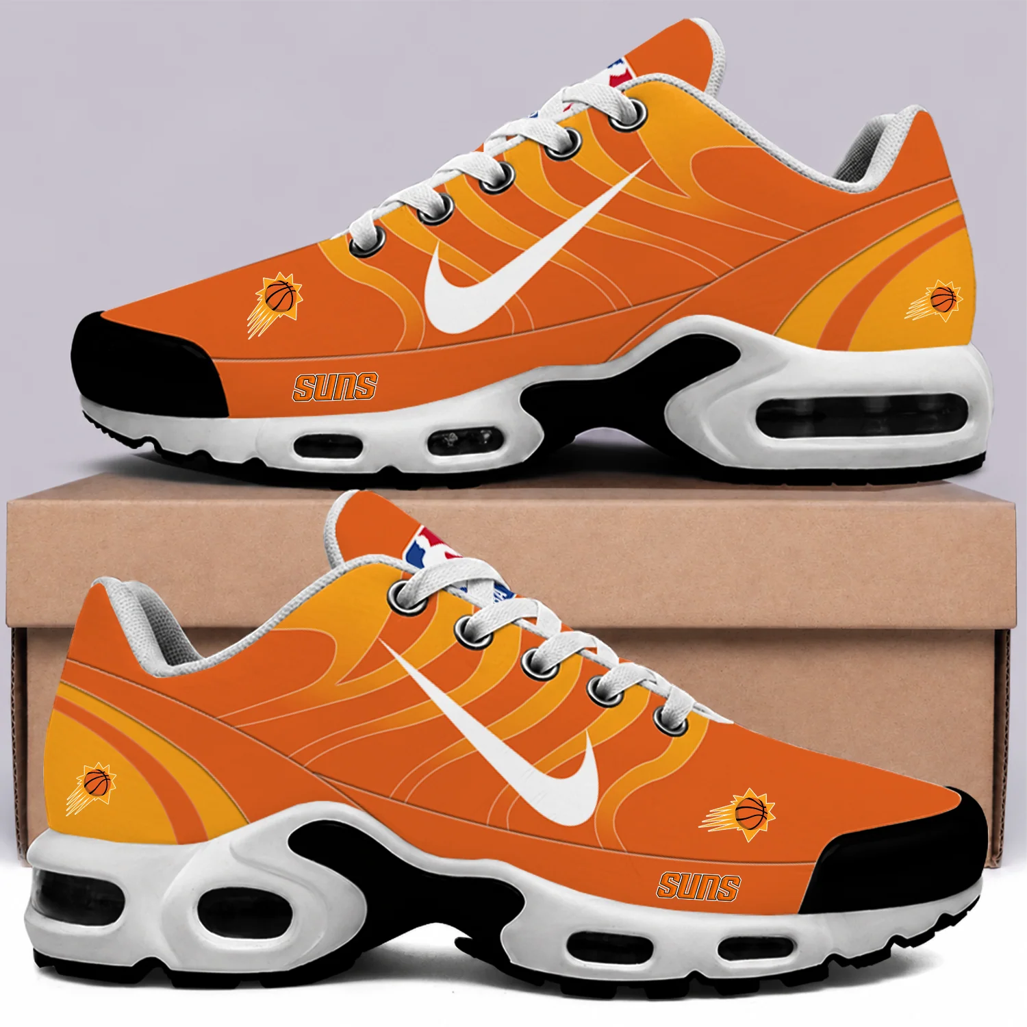 Limited Edition – Customized NBA Phoenix Suns Air Max Plus Sneakers