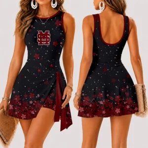 Limited Edition – Customized NCAA Mississippi State Bulldogs Women’s Summer Skort Dress