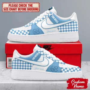 Limited Edition – Customized NCAA North Carolina Tar Heels Af1 Shoes