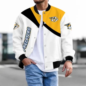 Limited Edition – Customized NHL Nashville Predators Satin Varsity Jacket & Baseball Jacket