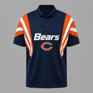 Limited Edition – Customized NFL Chicago Bears Polo Shirt