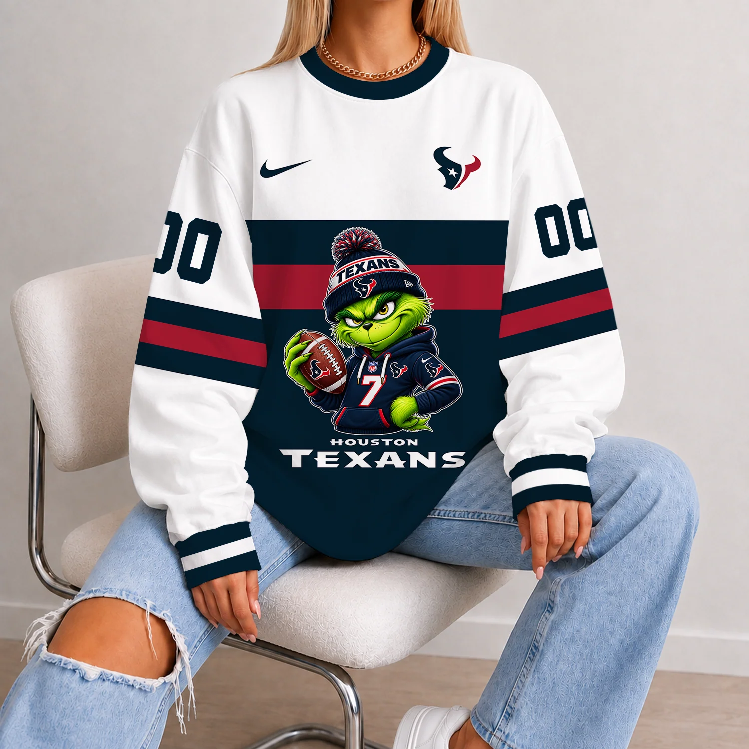 Limited Edition – Customized NFL Houston Texans Unisex Sweatshirt