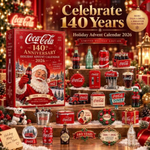 Coca-Cola 140th Anniversary Christmas Advent Calendar 2026 Gift For Fans