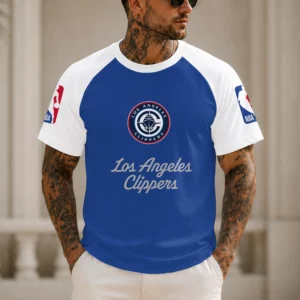 Limited Edition – Customized NBA Los Angeles Clippers Raglan Tee
