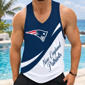 Limited Edition – Customized NFL New England Patriots Men’s Tank Top