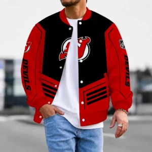 Limited Edition – Customized NHL New Jersey Devils Satin Varsity Jacket & Baseball Jacket