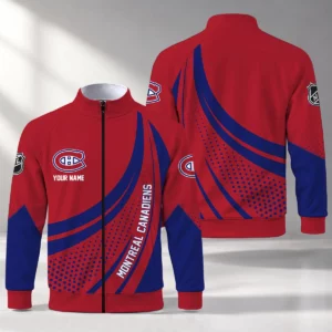 Limited Edition – Customized NHL Montreal Canadiens Stand Collar Jacket