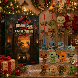 Jurassic Park 2026 Merch Advent Calendar Birthday Gifts For Bestie