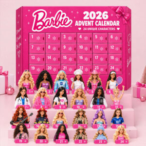 Barbie 24 Unique Characters Christmas 2026 Advent Calendar Barbie Merch Gift For Her