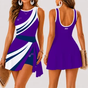 Limited Edition – Customized NBA Utah Jazz Women’S Summer Skort Dress