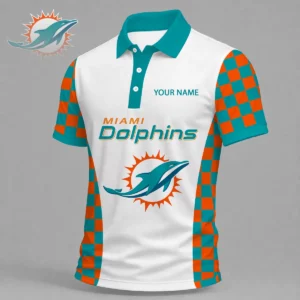 Limited Edition – Customized NFL Miami Dolphins Polo Shirt