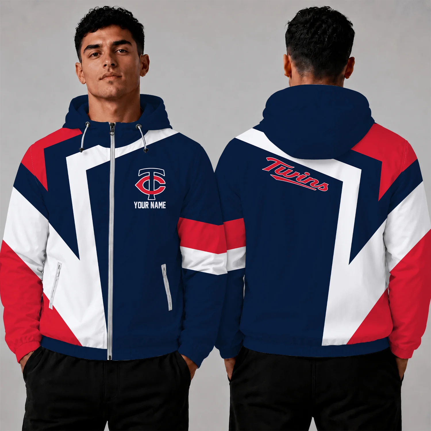 Limited Edition – Customized MLB Minnesota Twins Windbreaker Jacket