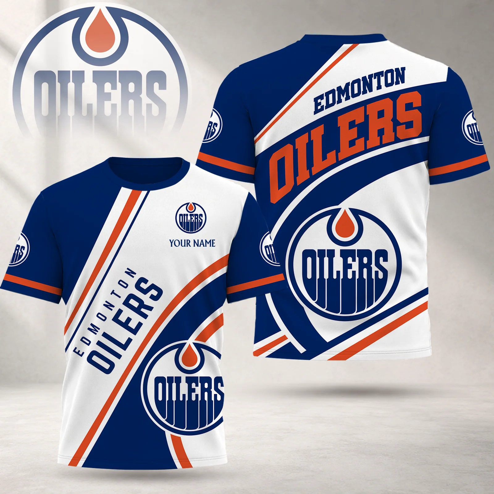 Limited Edition – Customized NHL Edmonton Oilers T-Shirt
