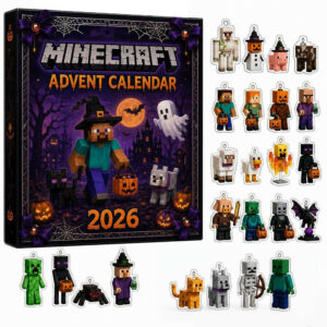 Minecraft Halloween Advent Calendar 24 Days Christmas Countdown Gift For Minecraft Fans