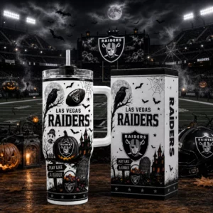 Limited Edition – Customized NFL Las Vegas Raiders Halloween 40Oz Tumbler