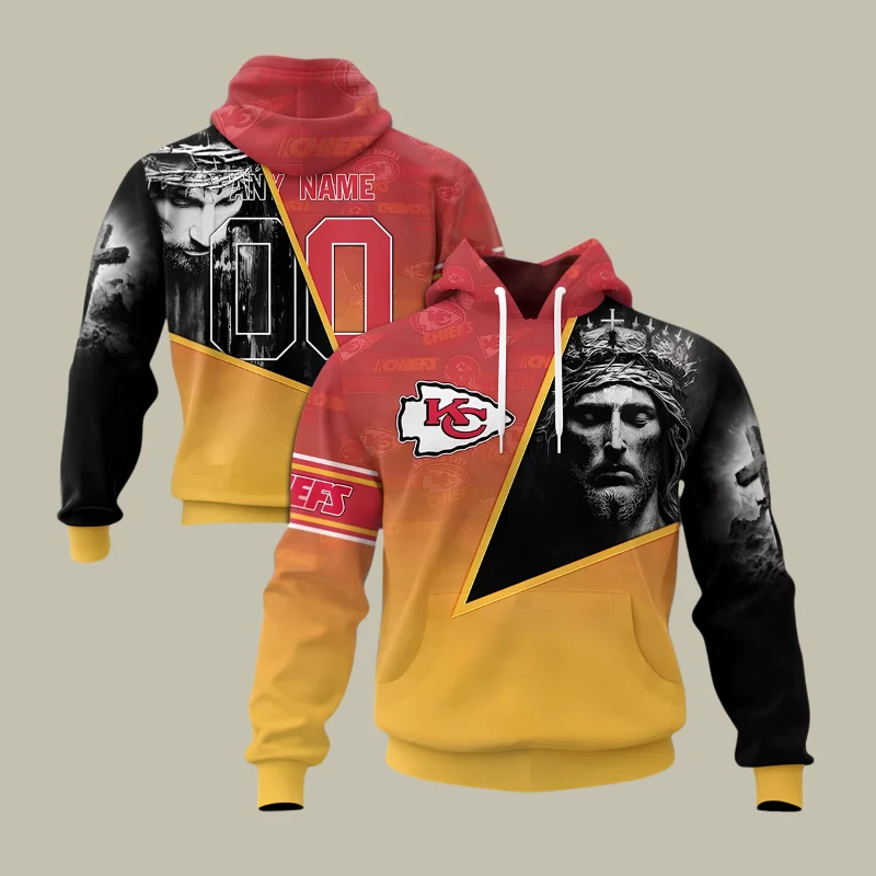 Limited Edition – Customized NFL Kansas City Chiefs God’s Blessing T-Shirt, Hoodie & Zip Hoodie