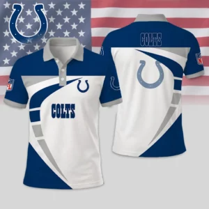 Limited Edition – Customized NFL Indianapolis Colts Polo Shirt