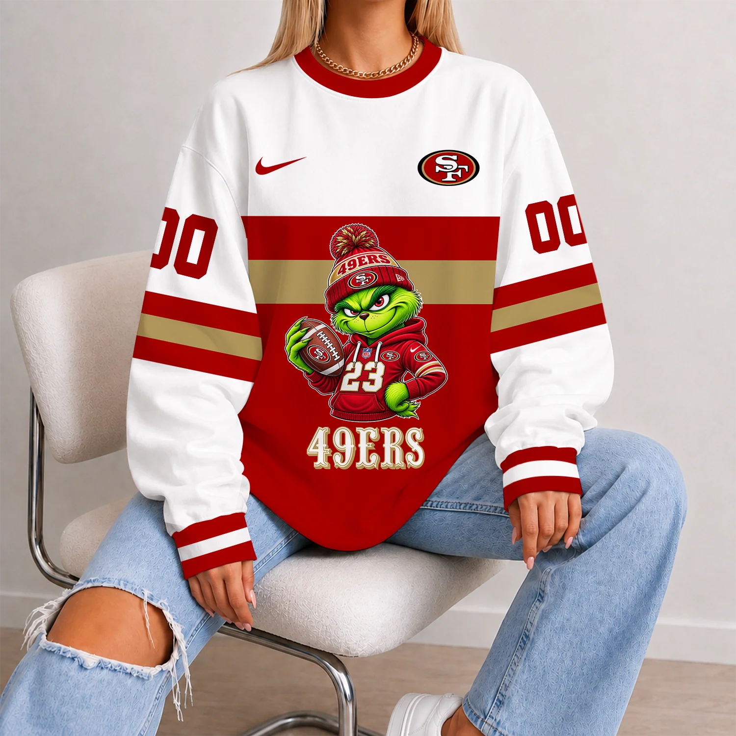 Limited Edition – Customized NFL San Francisco 49Ers Unisex Sweatshirt