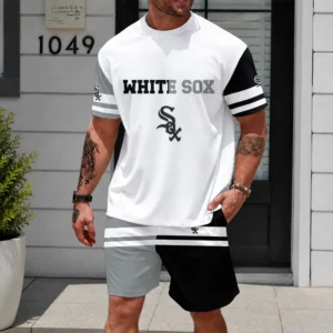 Limited Edition – Customized MLB Chicago White Sox Unisex T-Shirt & Shorts Set