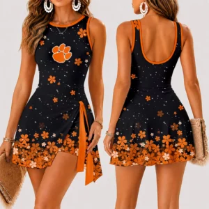 Limited Edition – Customized NCAA Clemson Tigers Women’s Summer Skort Dress