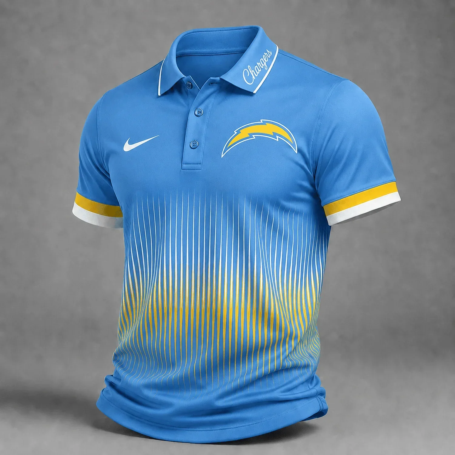 Limited Edition – Customized NFL Los Angeles Chargers Polo Shirt
