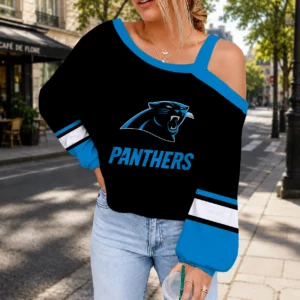 Limited Edition – Customized NFL Carolina Panthers Drop Shoulder Sweatshirt
