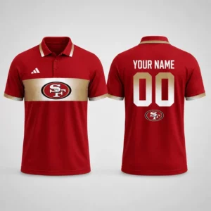 Limited Edition – Customized NFL San Francisco 49Ers Polo Shirt