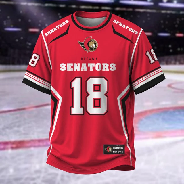 Limited Edition – Customized NHL Ottawa Senators T-Shirt, Hoodie, Zip Hoodie - Image 2