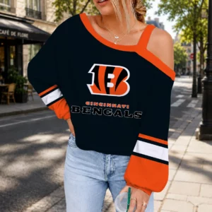 Limited Edition – Customized NFL Cincinnati Bengals Drop Shoulder Sweatshirt