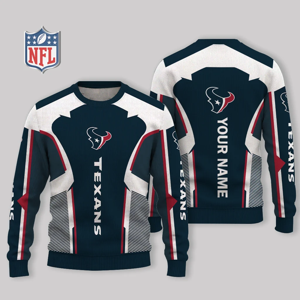 Limited Edition – Customized NFL Houston Texans Ugly Sweater