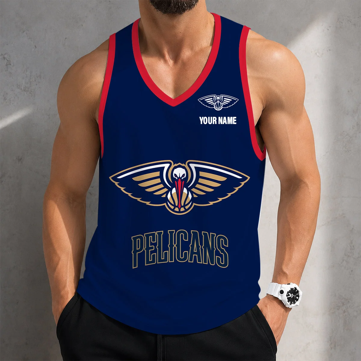 Limited Edition – Customized NBA New Orleans Pelicans Unisex Tank Top