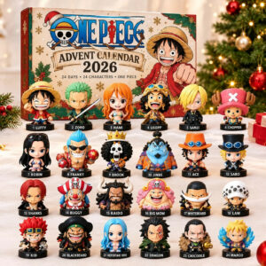 One Piece Advent Calendar 2026 One Piece Figurine Xmas Advent Calendar Son Gifts