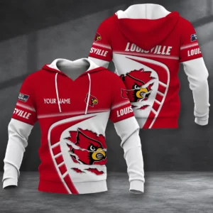 Limited Edition – Customized NCAA Louisville Cardinals T-Shirt, Polo Shirt, Zip Polo Shirt, Sweatshirt, Hoodie & Zip Hoodie