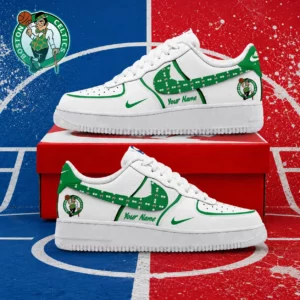 Limited Edition – Customized NBA Boston Celtics Af1 Sneakers