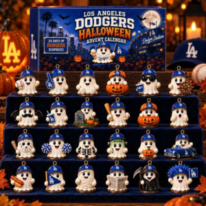 LA Dodgers Halloween 2026 Advent Calendar 2026 Christmas Countdown Football Fans Gift