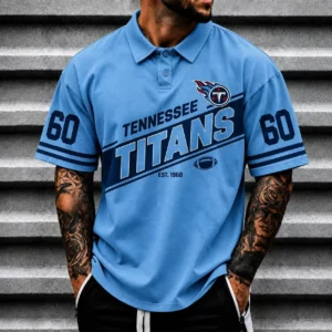 Limited Edition – Customized NFL Tennessee Titans Polo Shirt