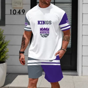 Limited Edition – Customized NBA Sacramento Kings Unisex T-Shirt & Shorts Set