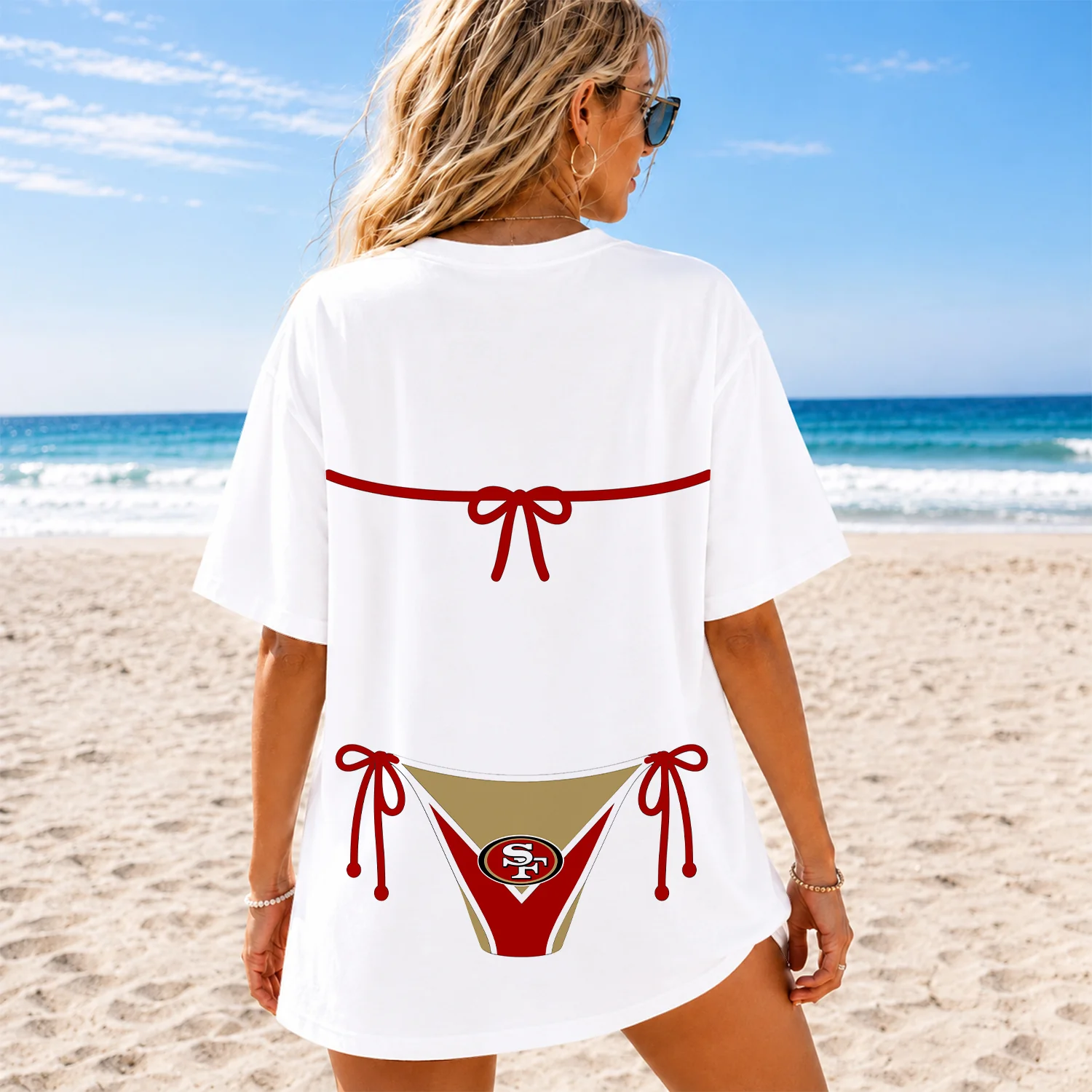 Limited Edition – Customized NFL San Francisco 49Ers Unisex T-Shirt - Image 2