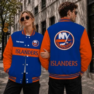 Limited Edition – Customized NHL New York Islanders Satin Varsity Jacket & Baseball Jacket