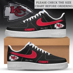 Limited Edition – Customized NFL Kansas City Chiefs Af1 Shoes