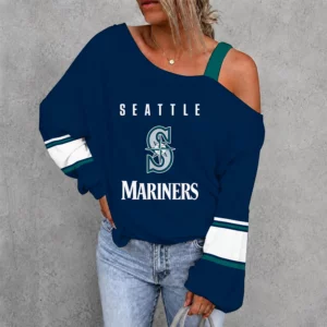 Limited Edition – Customized MLB Seattle Mariners Drop Shoulder Sweatshirt