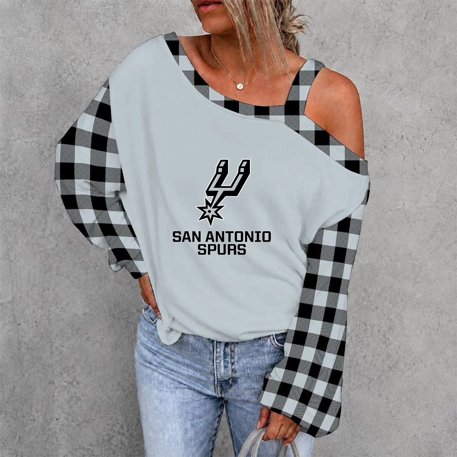 Limited Edition – Customized NBA San Antonio Spurs Drop Shoulder Sweatshirt